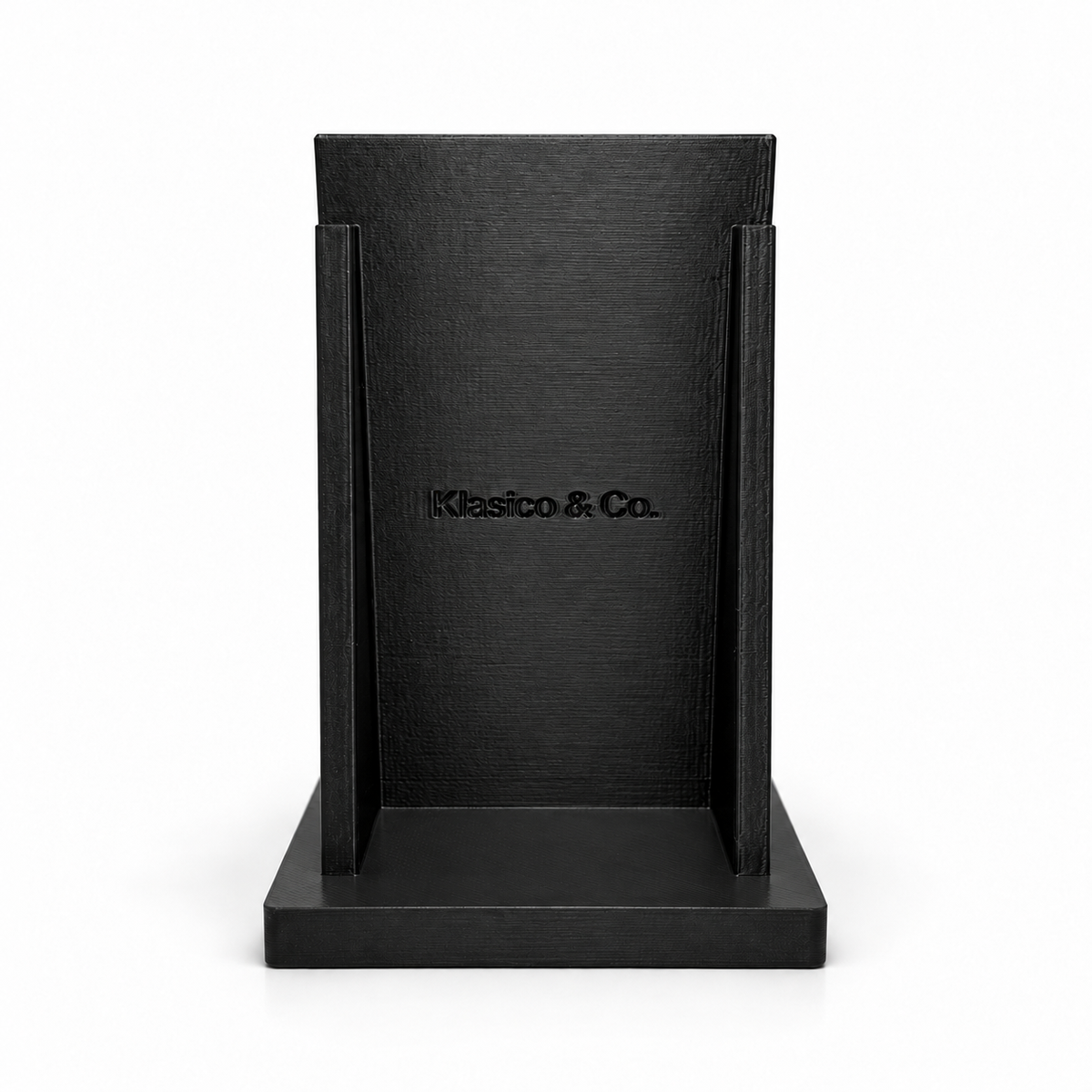Portrait Custom QR + NFC Display Stand