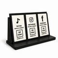 Trio Custom QR + NFC Display Stand