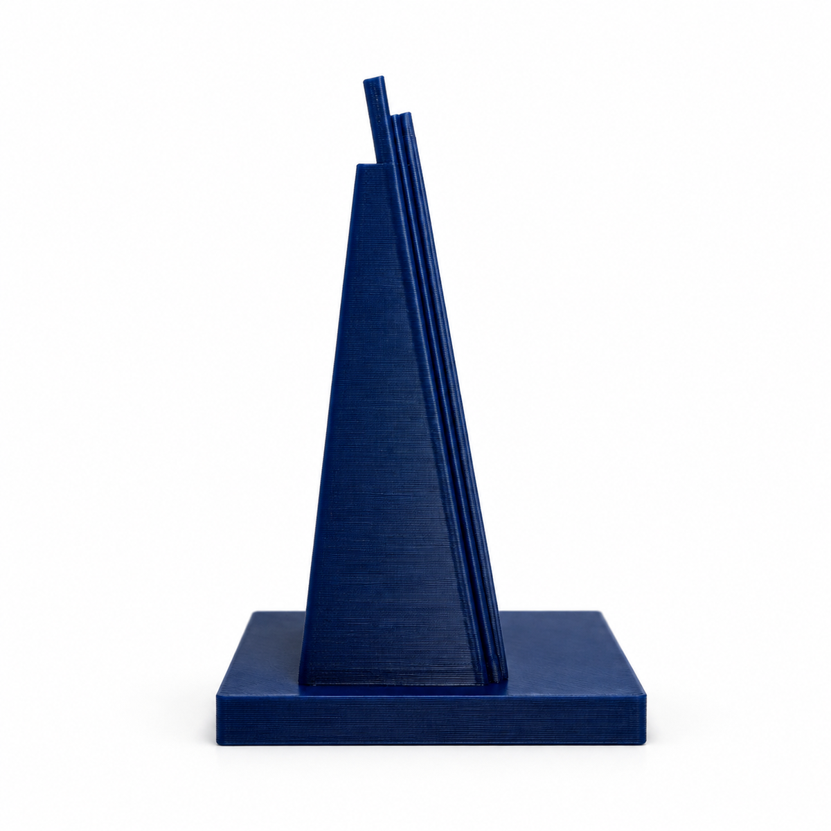 Portrait Custom QR + NFC Display Stand